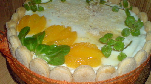Цитрусово-творожный торт Весна!