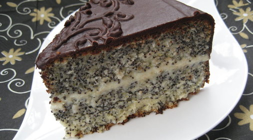 торт Трюфельно-Маковый