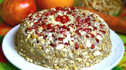 Морковный торт Солнечный зайчик