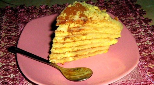 Тортик на сковороде