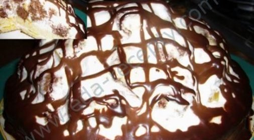 классический торт Графские развалины бисквитный