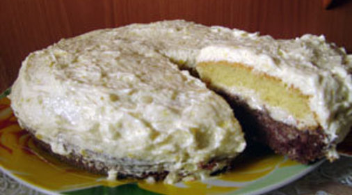 Лимонный торт