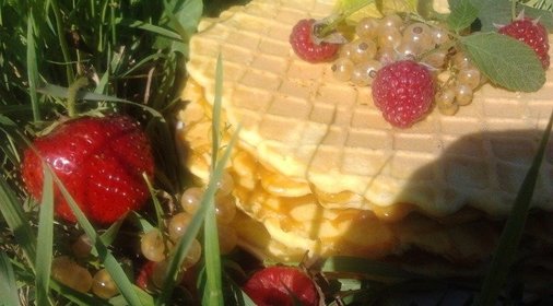 Вафельный торт