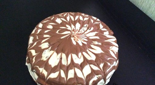Шоколадно-банановый торт в мультиварке