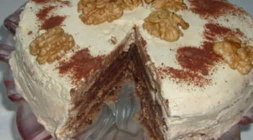 Итальянский ореховый торт