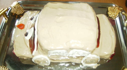 Мини-торт Машинка