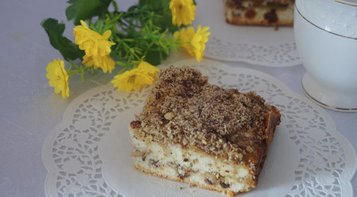 Пасхальный яблочный торт