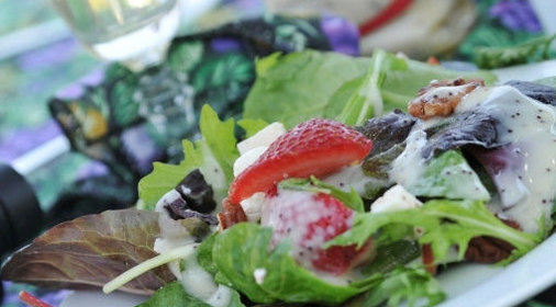 Торт миндальный с цитрусовой помадкой