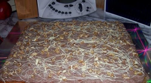 торт с орехами