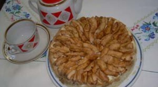 Яблочный торт Загадка