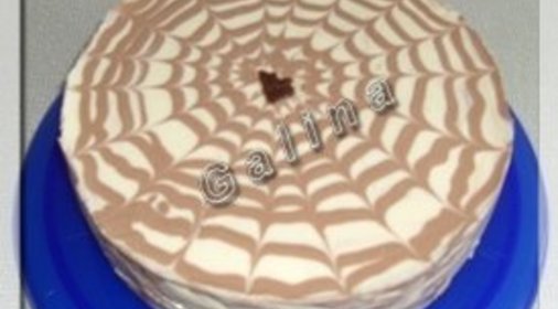 Торт творожный «Паутинка»