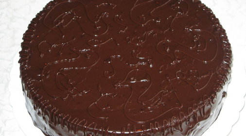 Торт Двухслойное суфле (вариант Птичьего молока)