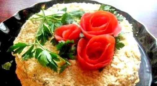 Торт Наполеон закусочный