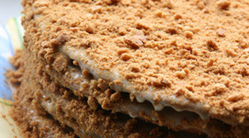 Торт «медовик»