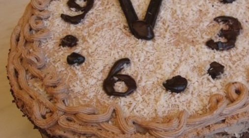 Новогодний торт «Полночь»