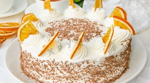 Апельсиновый торт