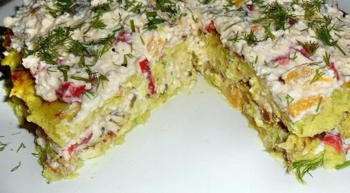 Кабачковый «Торт»