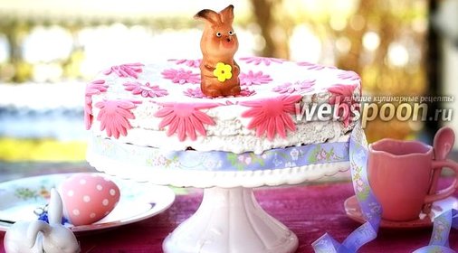 Пасхальный морковный торт