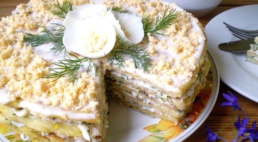 Кабачковый торт