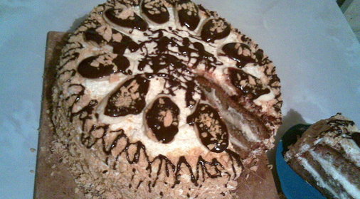 Банановый торт