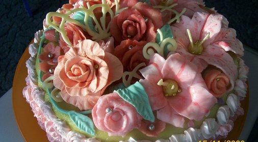 Торт на день рождения