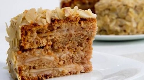 Постный торт наполеон