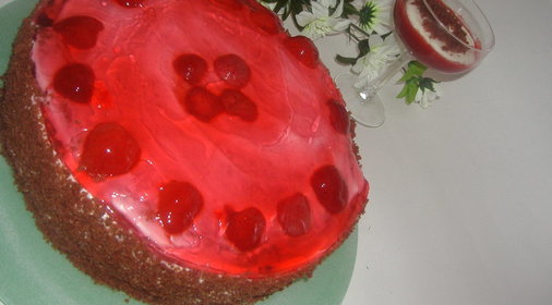 Торт клубничное наслаждение!