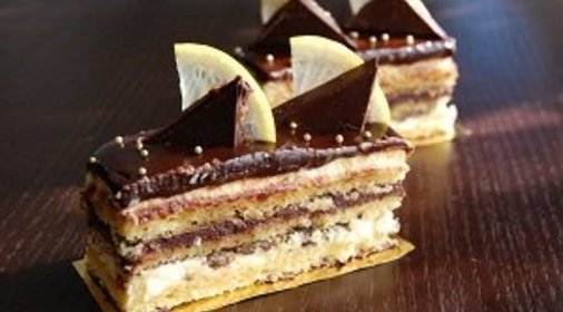 Торт Опера цитрусовый