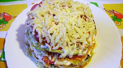 Тортик из кабачка