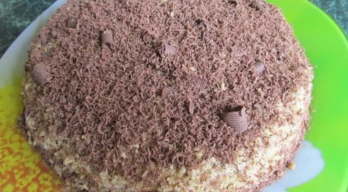 Французский блинный торт Крепвиль