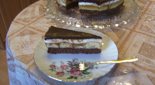 Торт Микадо /банановый/