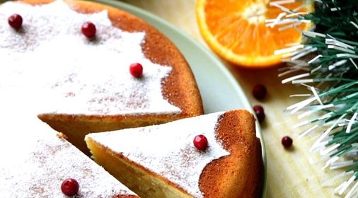 Греческий новогодний торт