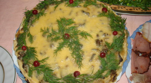 Куриный торт