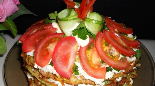 Кабачковый торт