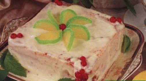 торт лимонный