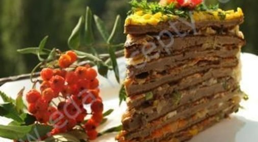 Печеночный торт