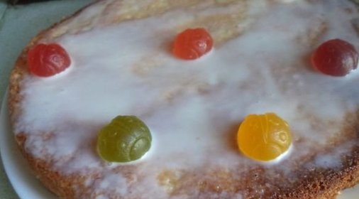 Быстрый бисквитный торт «Мгновение»