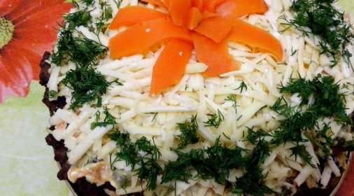 Торт из печени