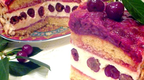 Торт Вишневое наслаждение