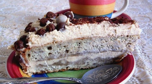 Торт супер банановый « Спасибо всем, люблю я вас!»