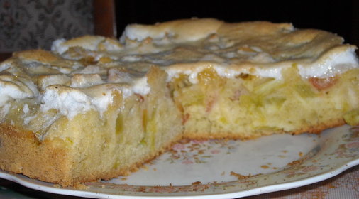 Кокосовый торт с маком