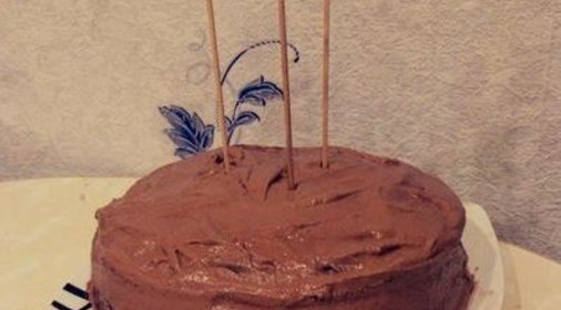Нежный шоколадный торт
