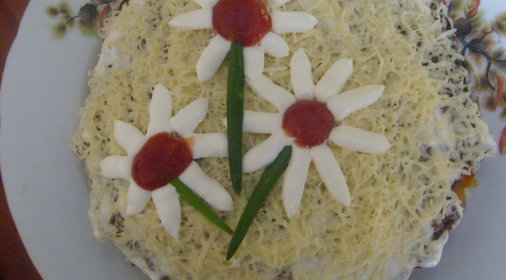 Печеночный тортик