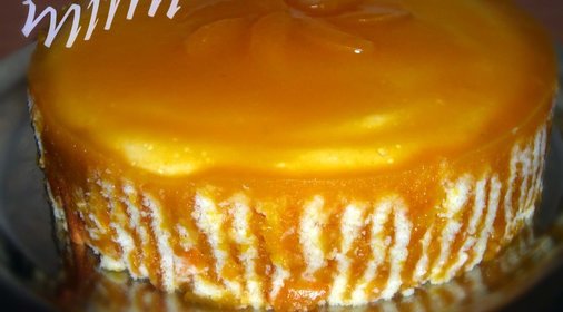абрикосовый торт-суфле