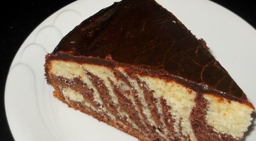 Торт «Зебра»