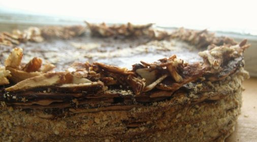 шоколадно-слоёный торт Максимум