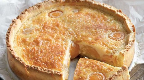 Рассыпчатый абрикосовый торт