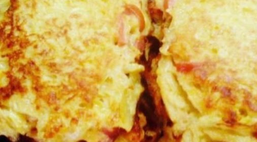 Торт сметанный с орехами