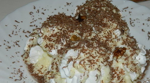 Торт Графские развалины с заварным кремом