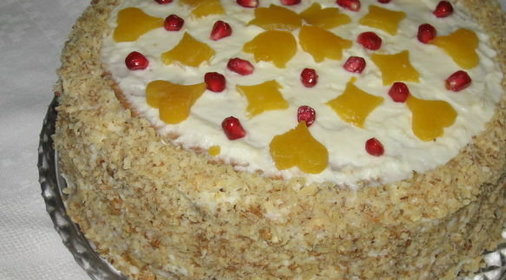 Тыквенный торт